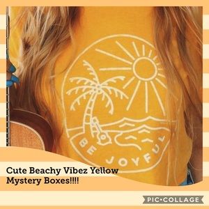 COPY - Summer Beachy Yellow Mystery Boxes
